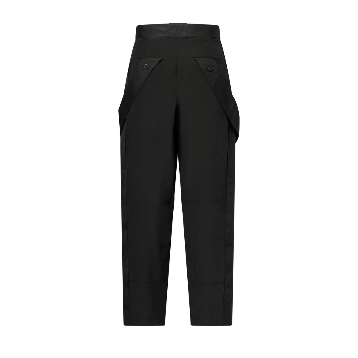 Poplin Insert Silk Cargo Pants