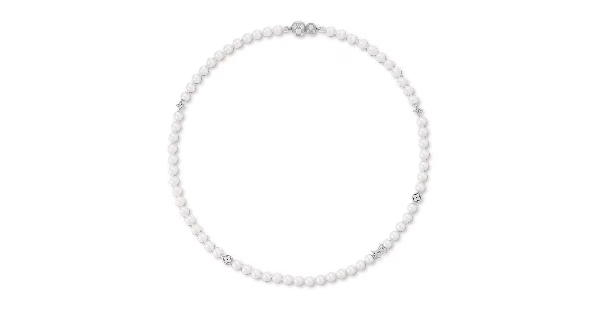 Monogram Slim Pearls Necklace