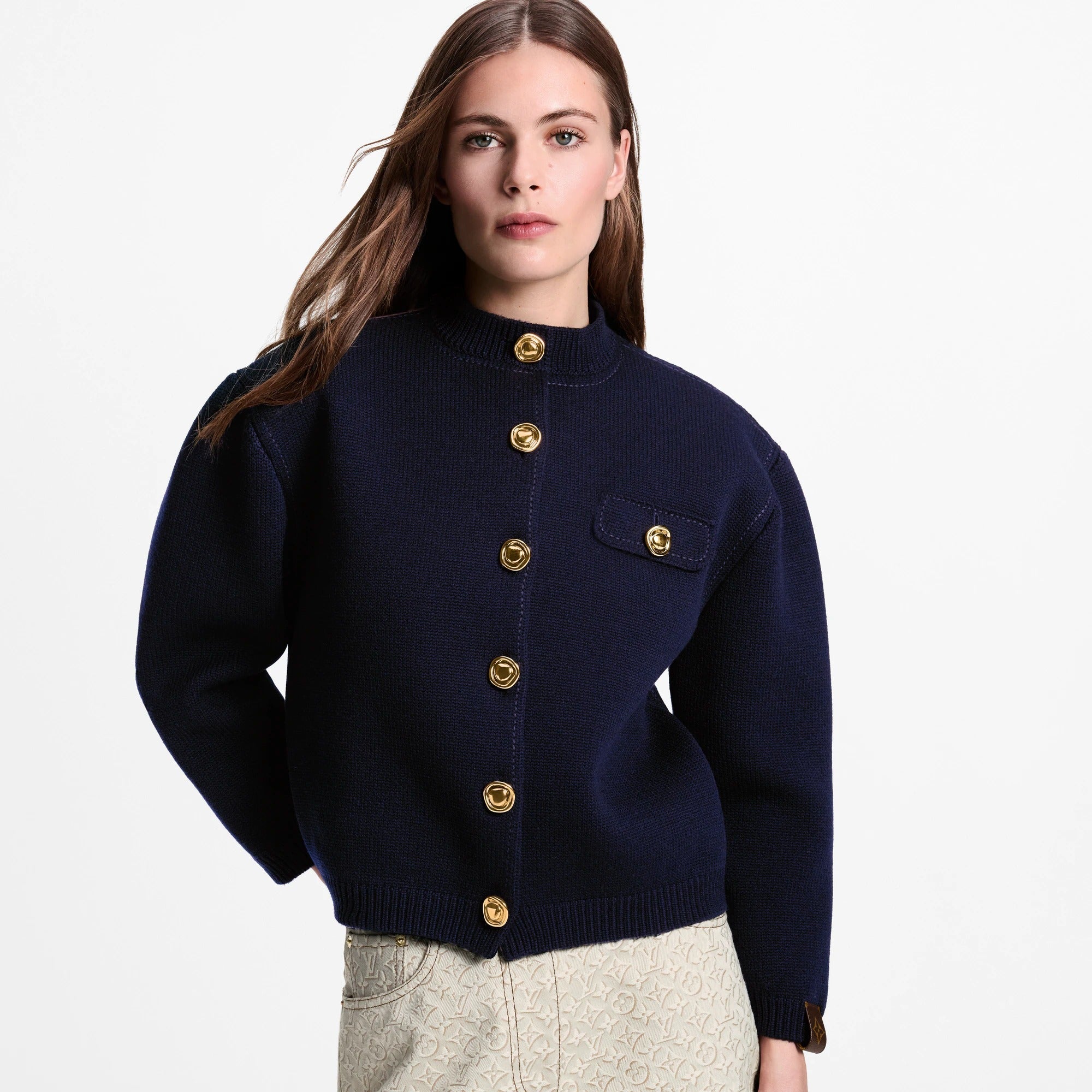 Flap Pocket Cardigan