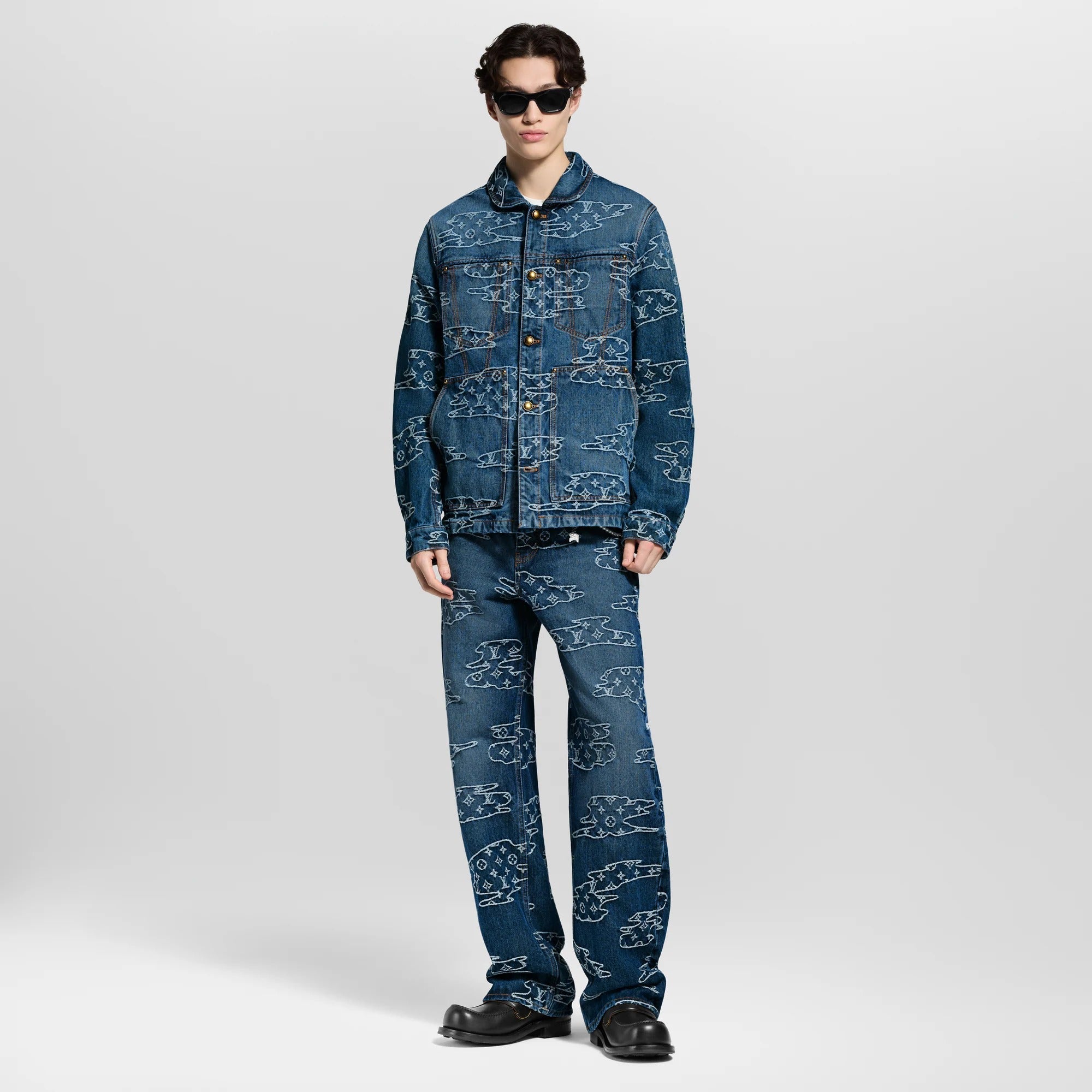 Monogram Denim Workwear Blouson