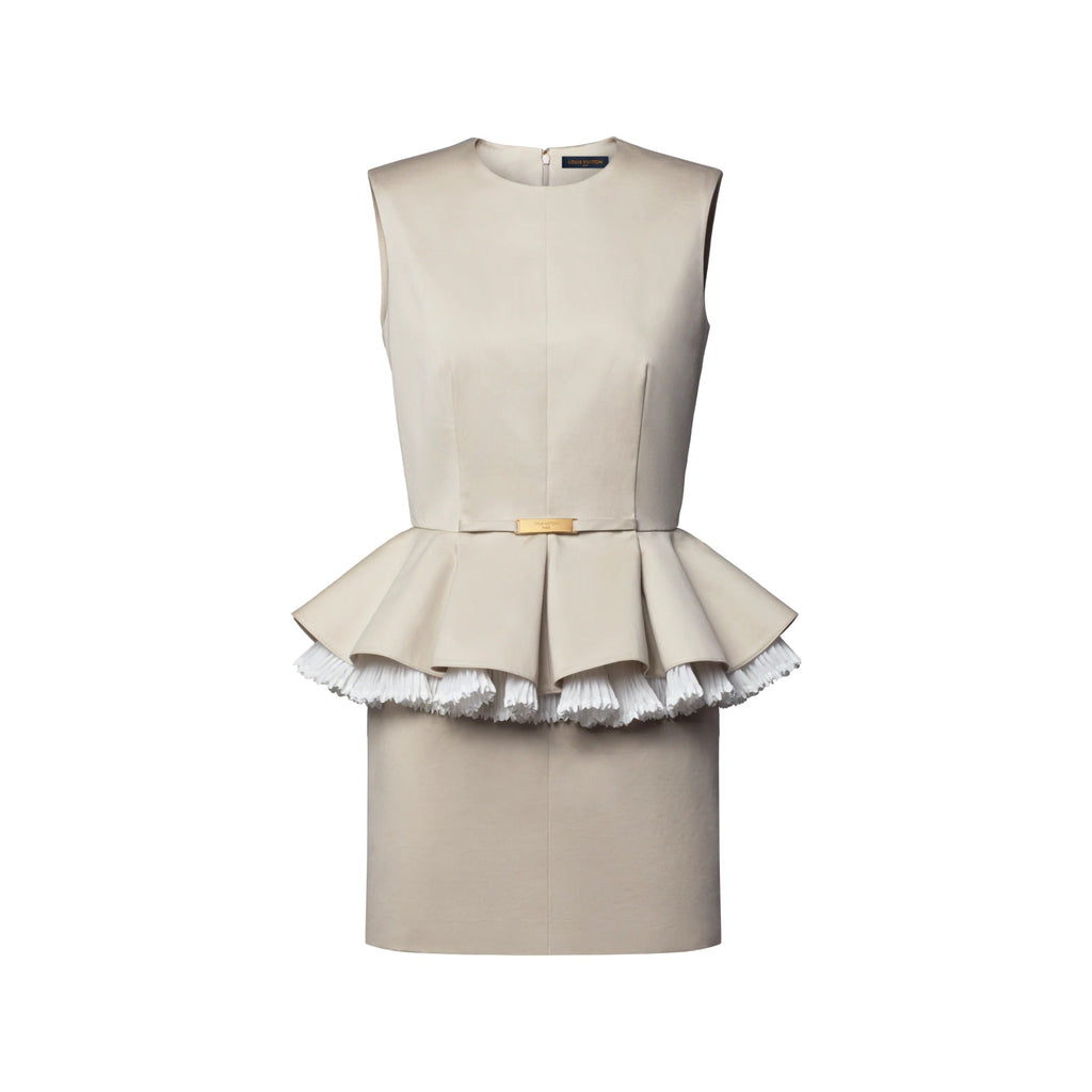 Ruffle Peplum Dress