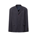 Light Unconstructed Wool Silk Jacket
