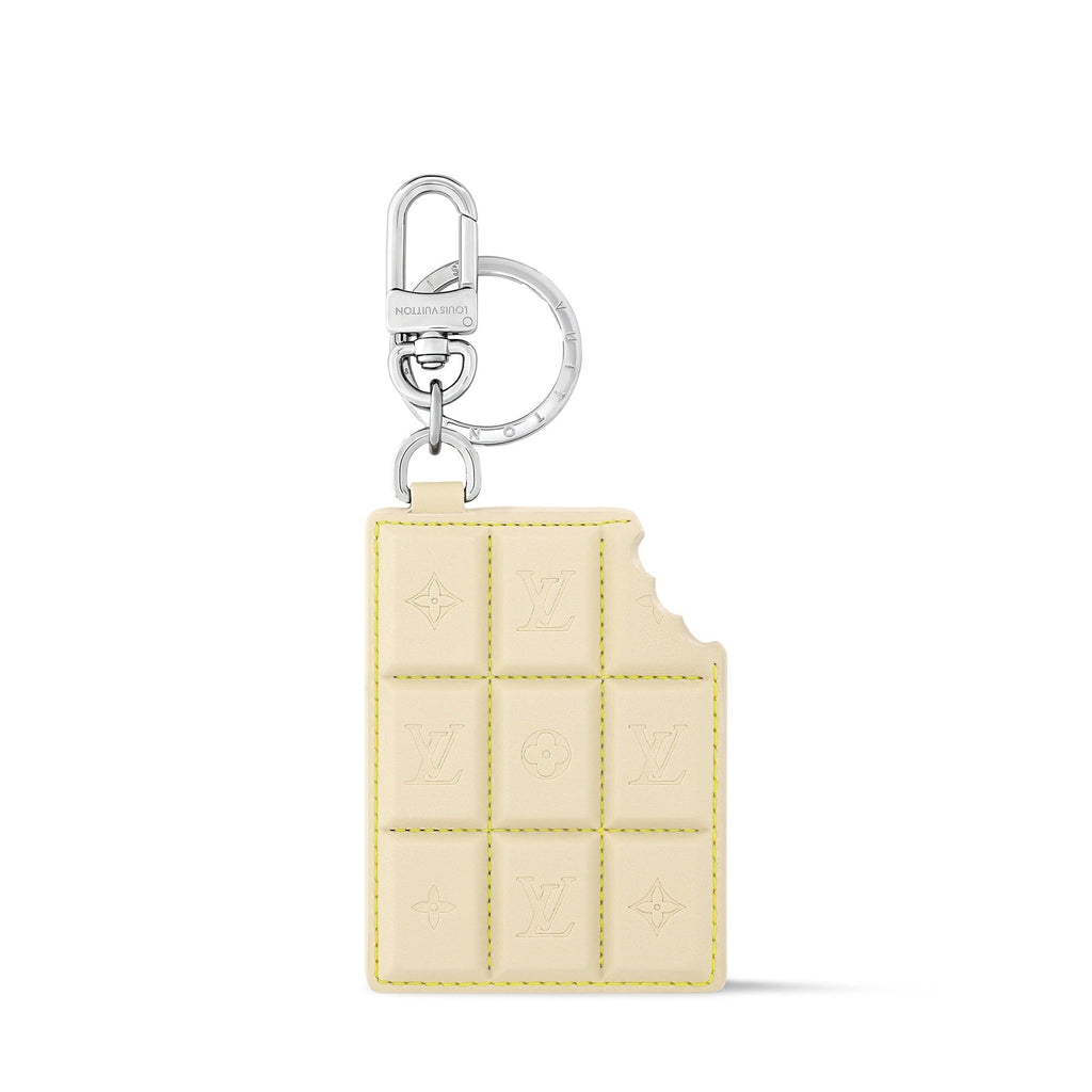 LV Chocolate Bar Key Holder and Bag Charm