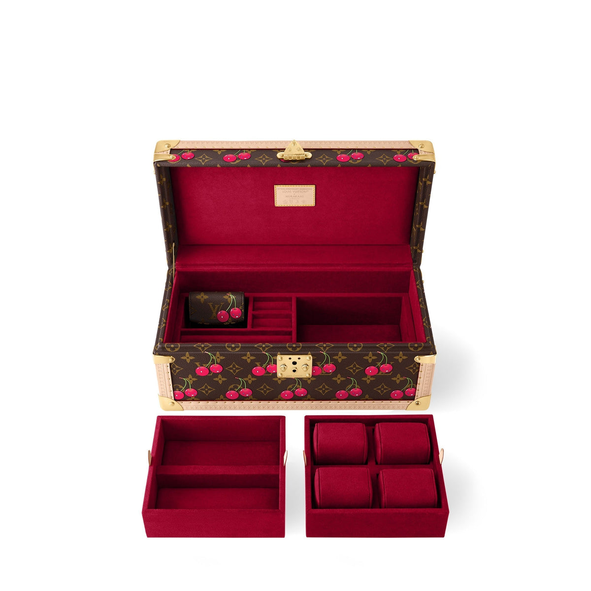 LV x TM Coffret Accessoires Cherry