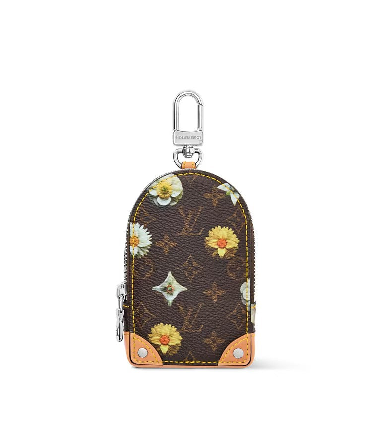 Monogram Flower Pouch