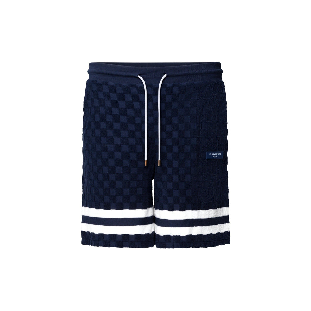 Damier Terry Tennis Shorts