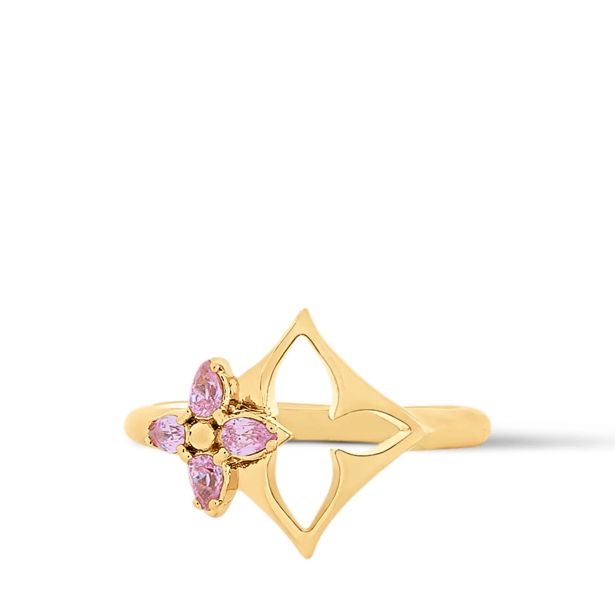 Flowergram Strass Ring