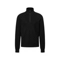 Half-Zip Knitted Signature Pullover