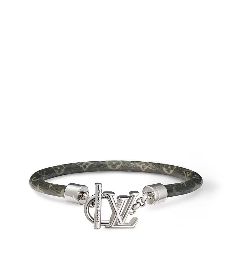 LV Dimension Monogram Leather Bracelet