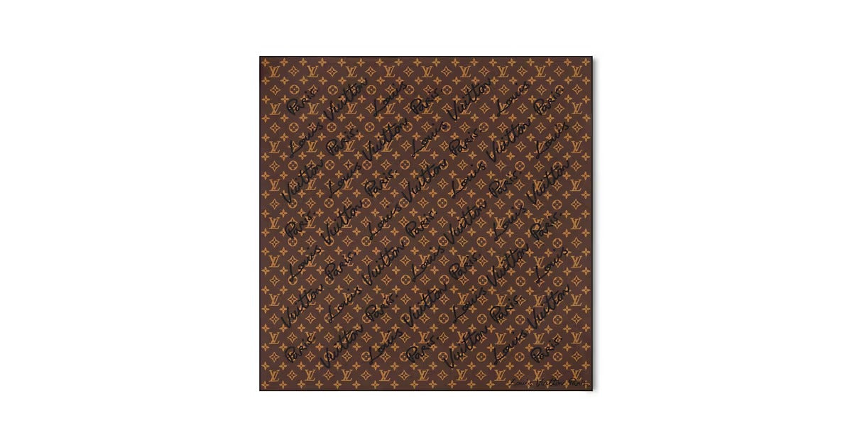 LV Script Square 70