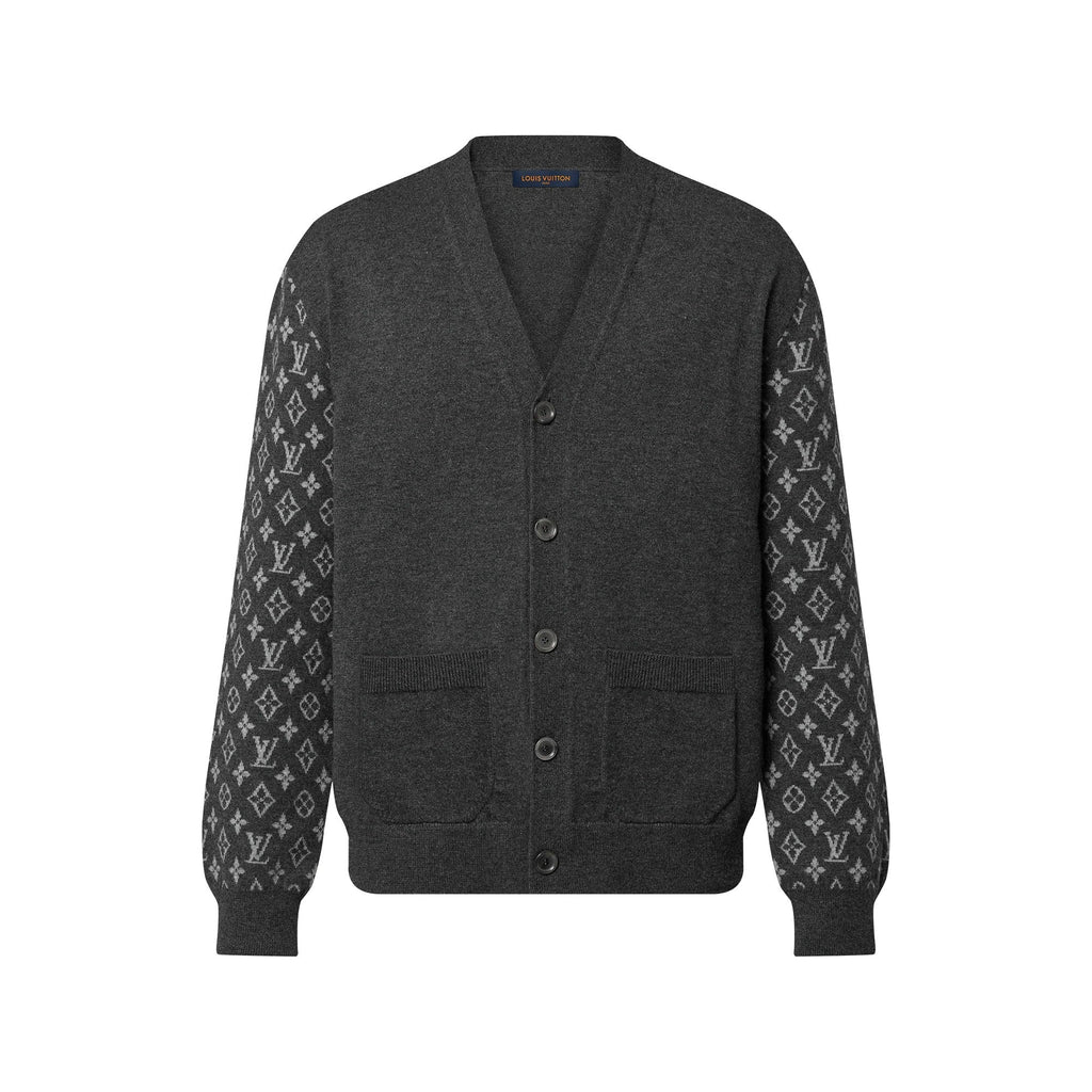 Monogram Mix Cashmere Cardigan