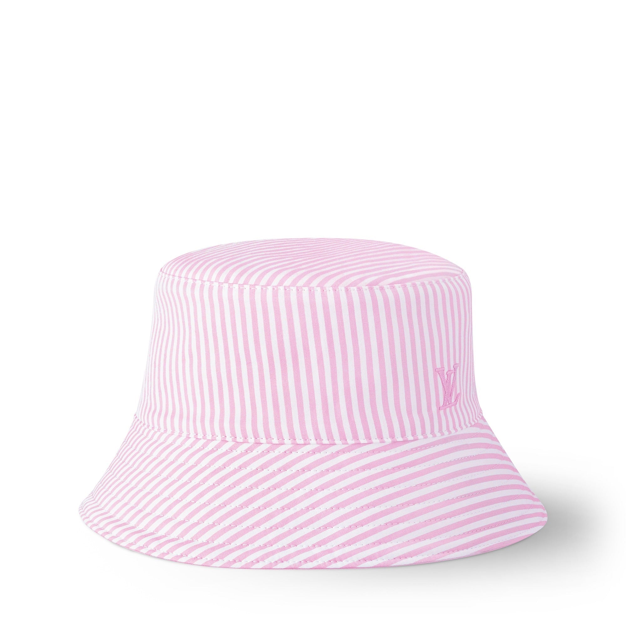 LV League Striped Bucket Hat