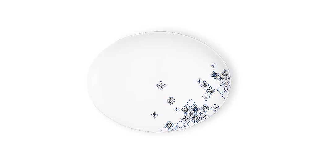 Oval Plate LV By The Pool