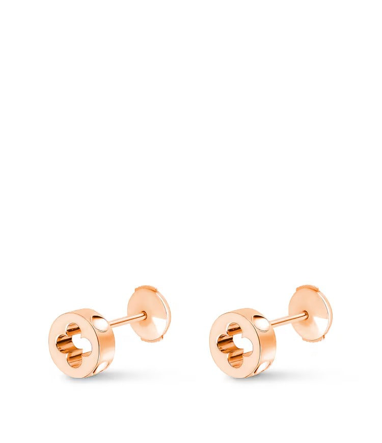 Empreinte Ear Studs, Pink Gold