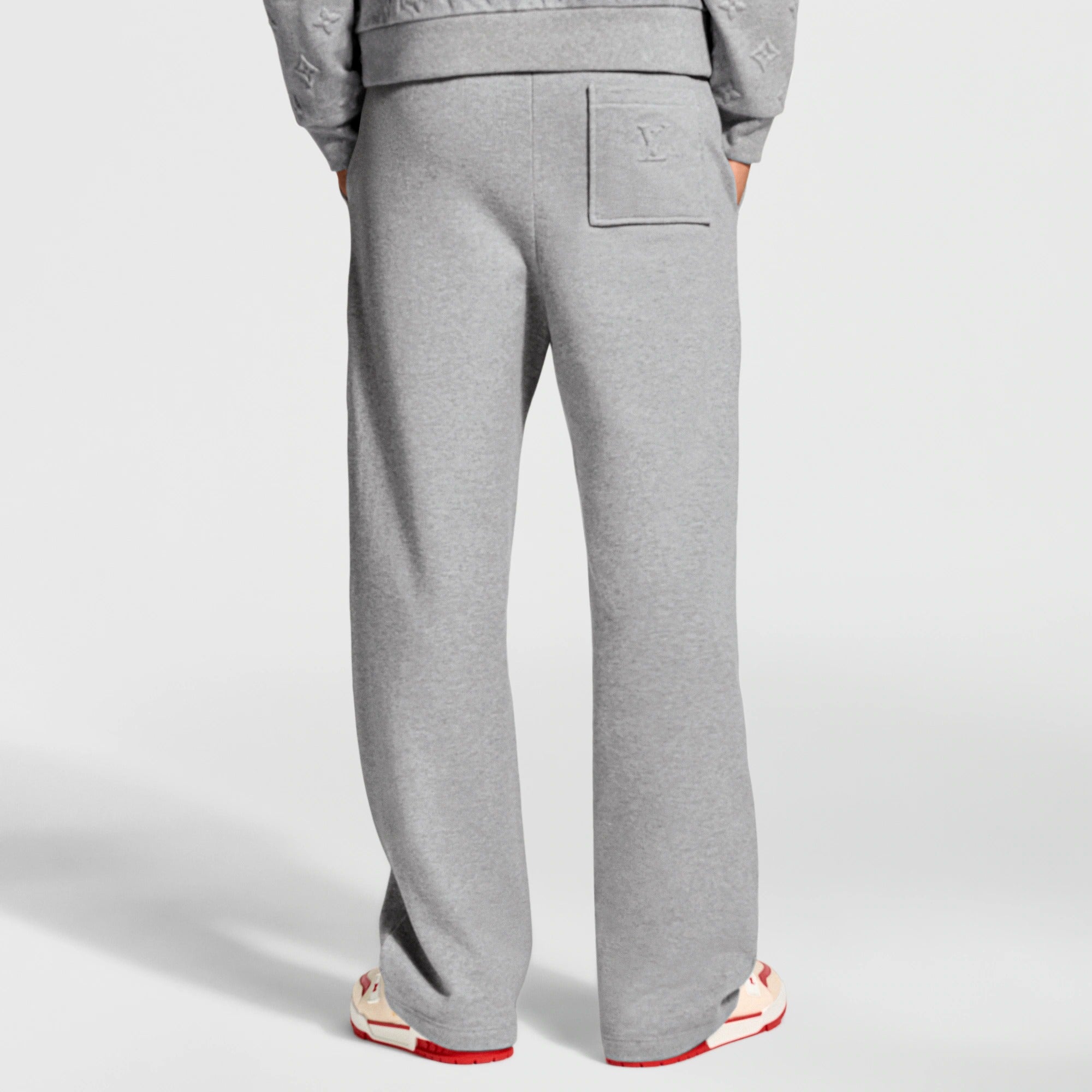Embossed Signature Detail Pants