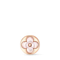 Color Blossom BB Sun Ear Stud, Pink Gold and Pink Mother-of-Pearl - Per Unit