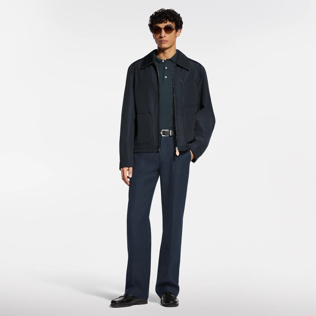 Water-Repellent Wool Mix Workwear Jacket