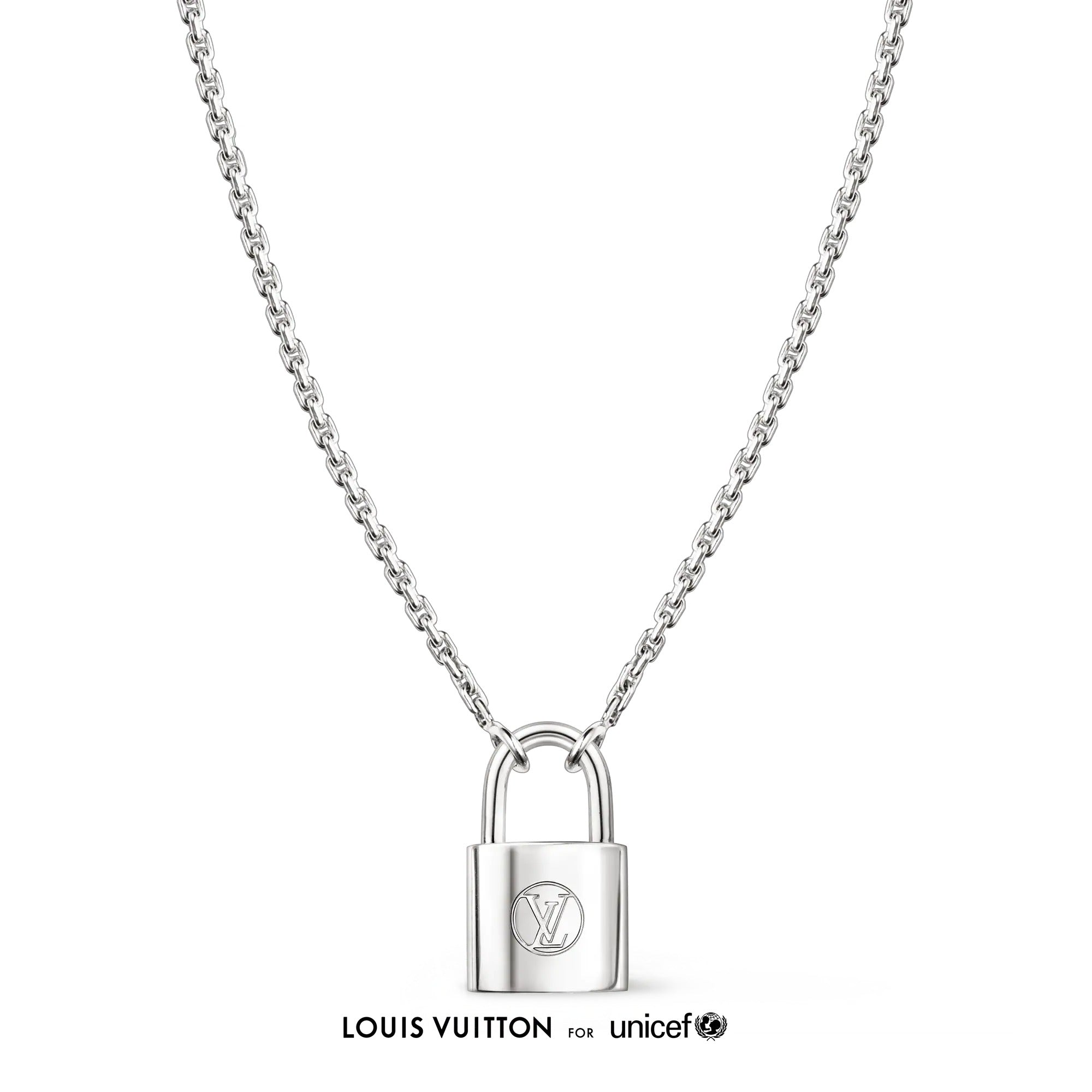 Silver Lockit pendant, sterling silver