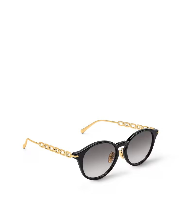 My LV Chain Two Round Sunglasses
