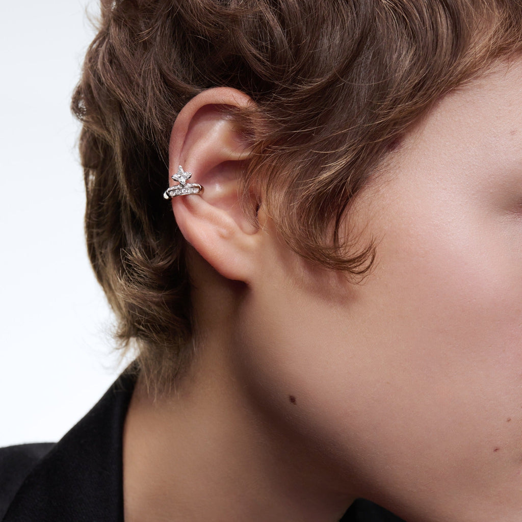 LV Diamonds Earcuff, LV Monogram Star cut
