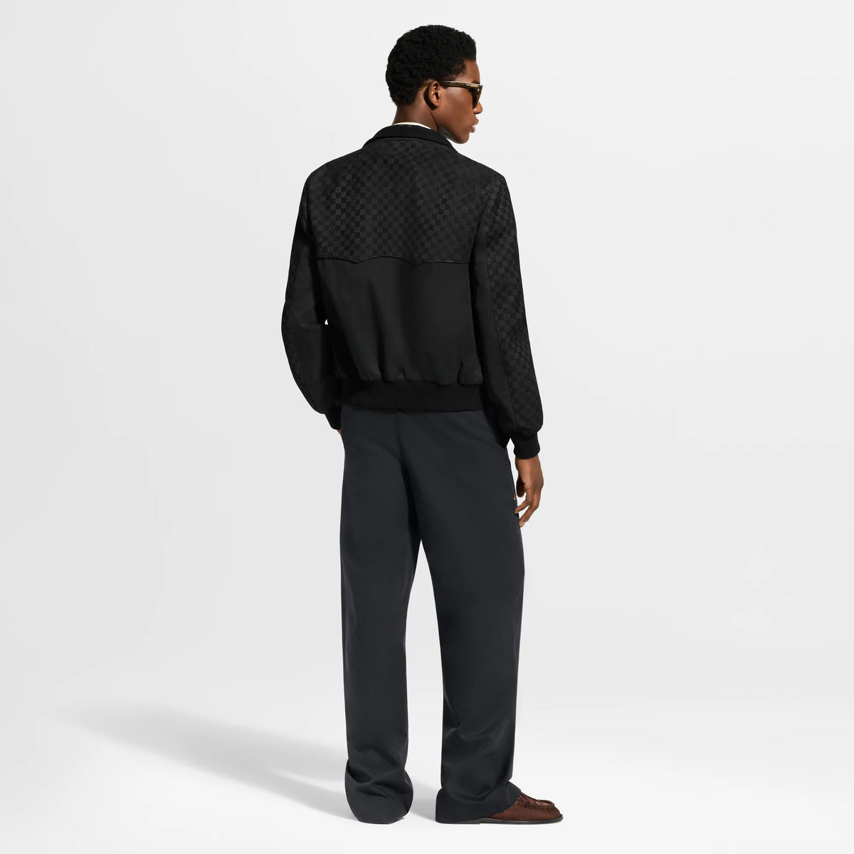 Suede Mix Blouson