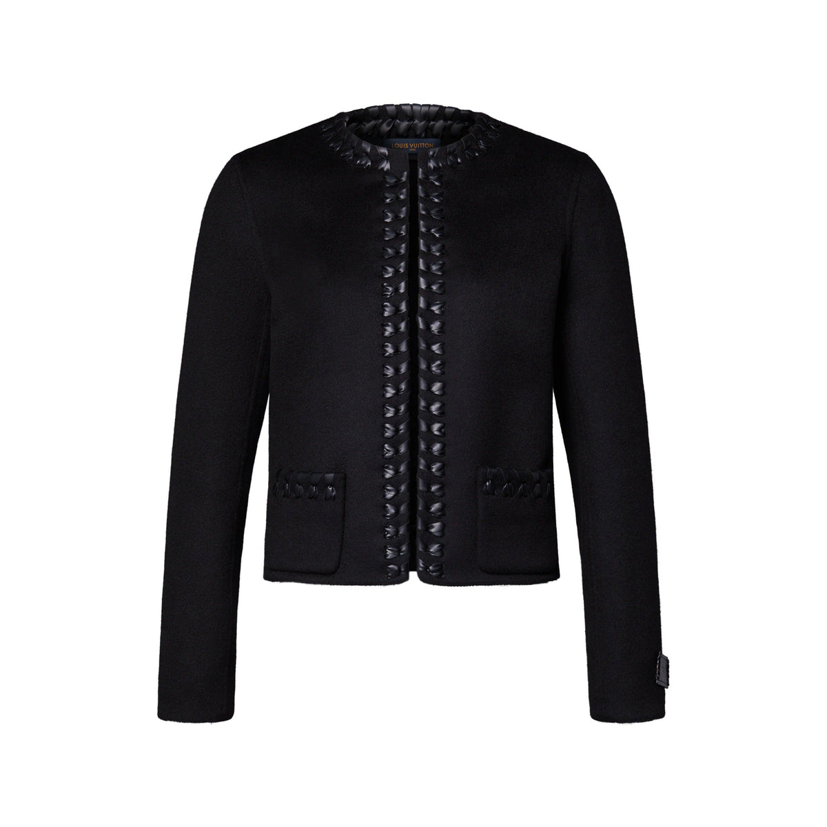 Braided Trim Boxy Jacket