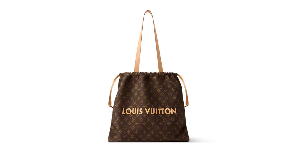 Dust Bag Tote Louis Vuitton Silk Tech