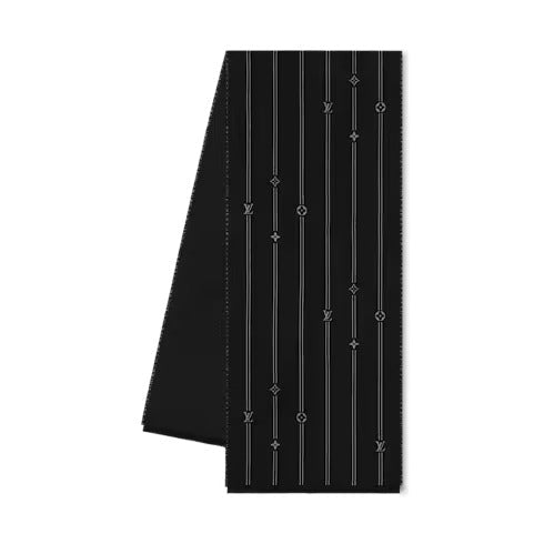 Monogram Stripes Scarf
