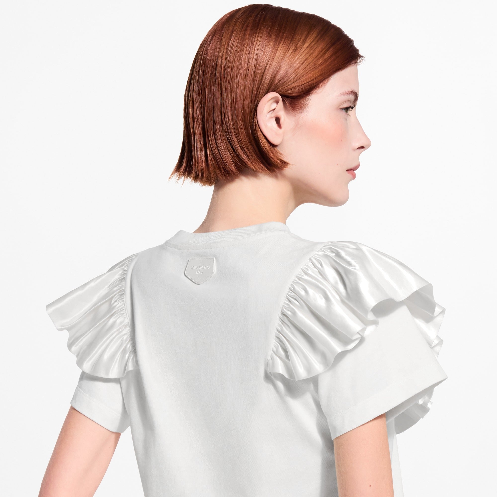 Ruffle Trim T-Shirt