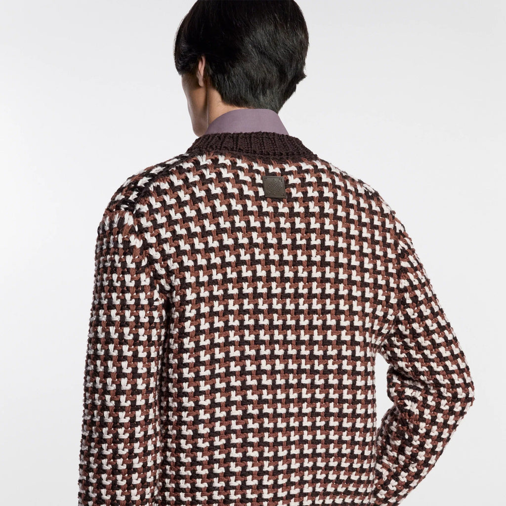Chunky Knit Wool Cardigan
