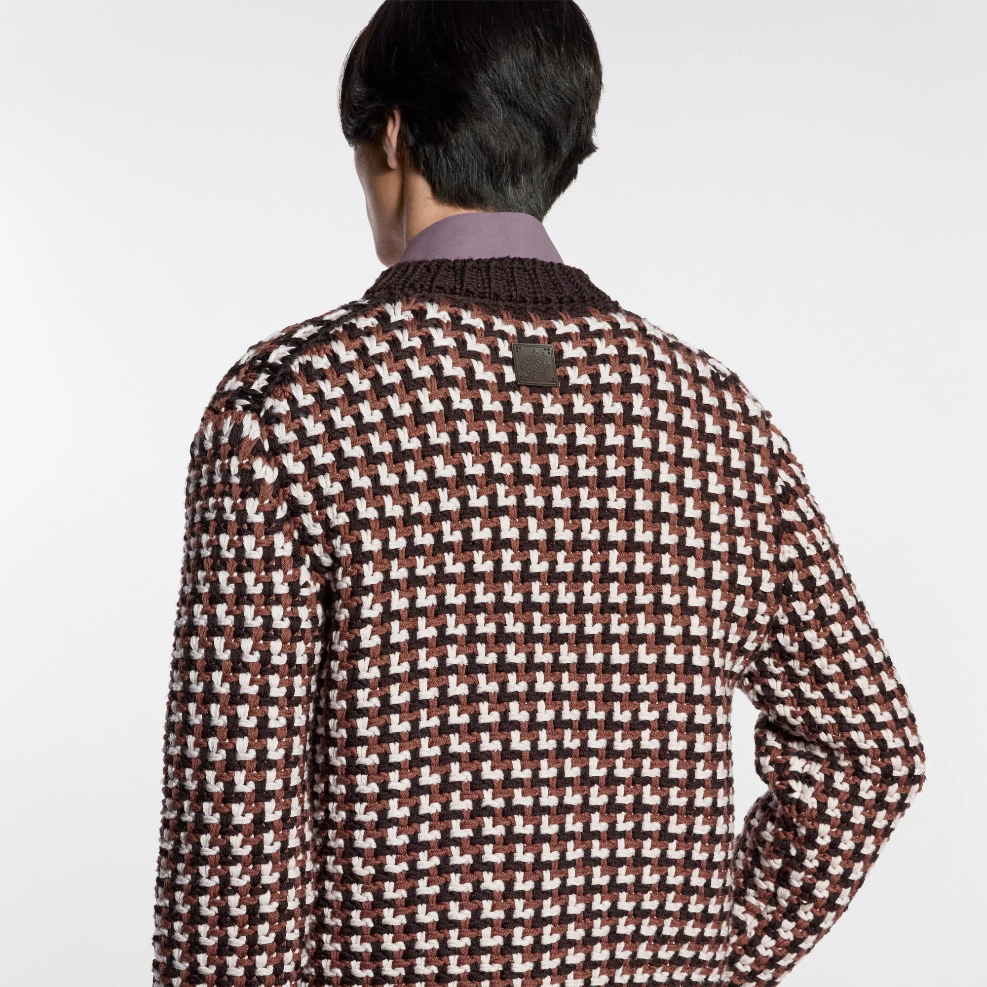 Chunky Knit Wool Cardigan