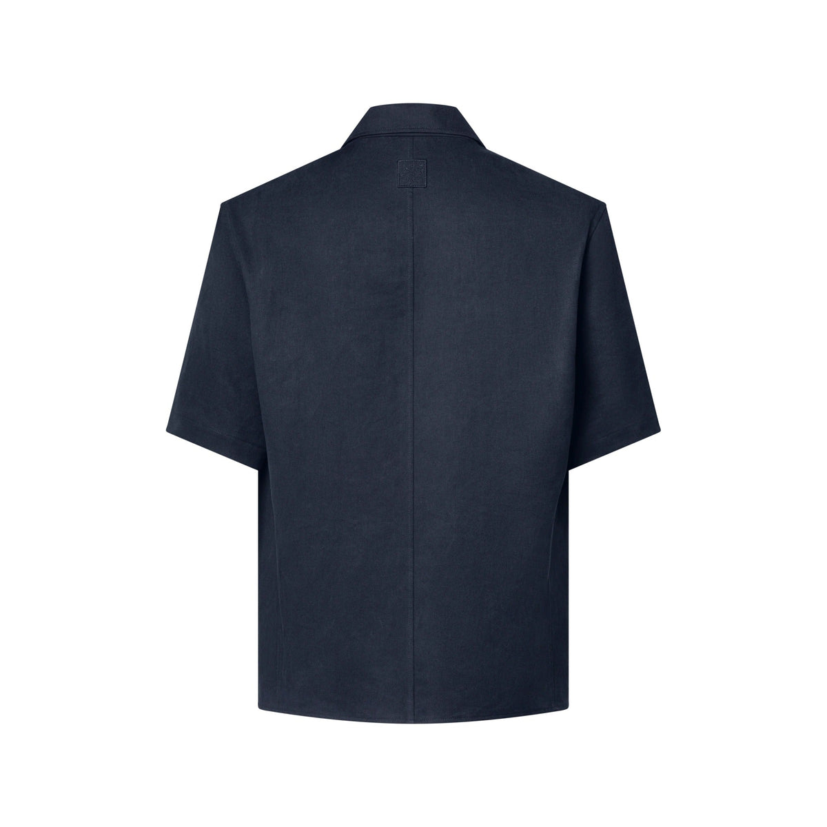 Double Breasted Short-Sleeved Shirt