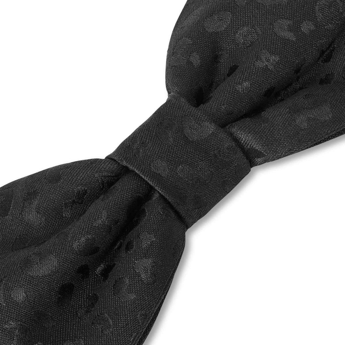 Satin Cheetah Bow Tie