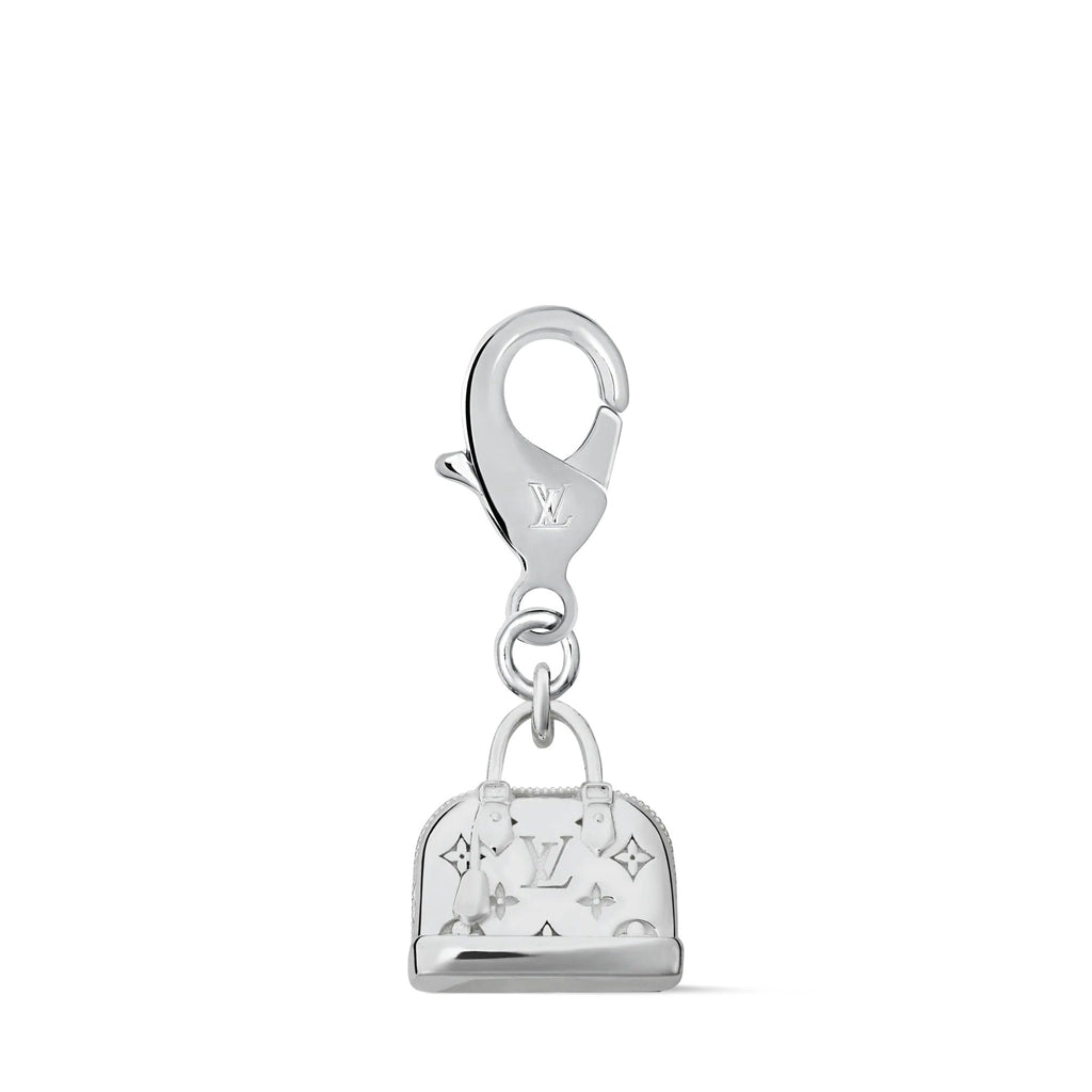 Alma Silver LV Charm