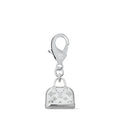 Alma Silver LV Charm