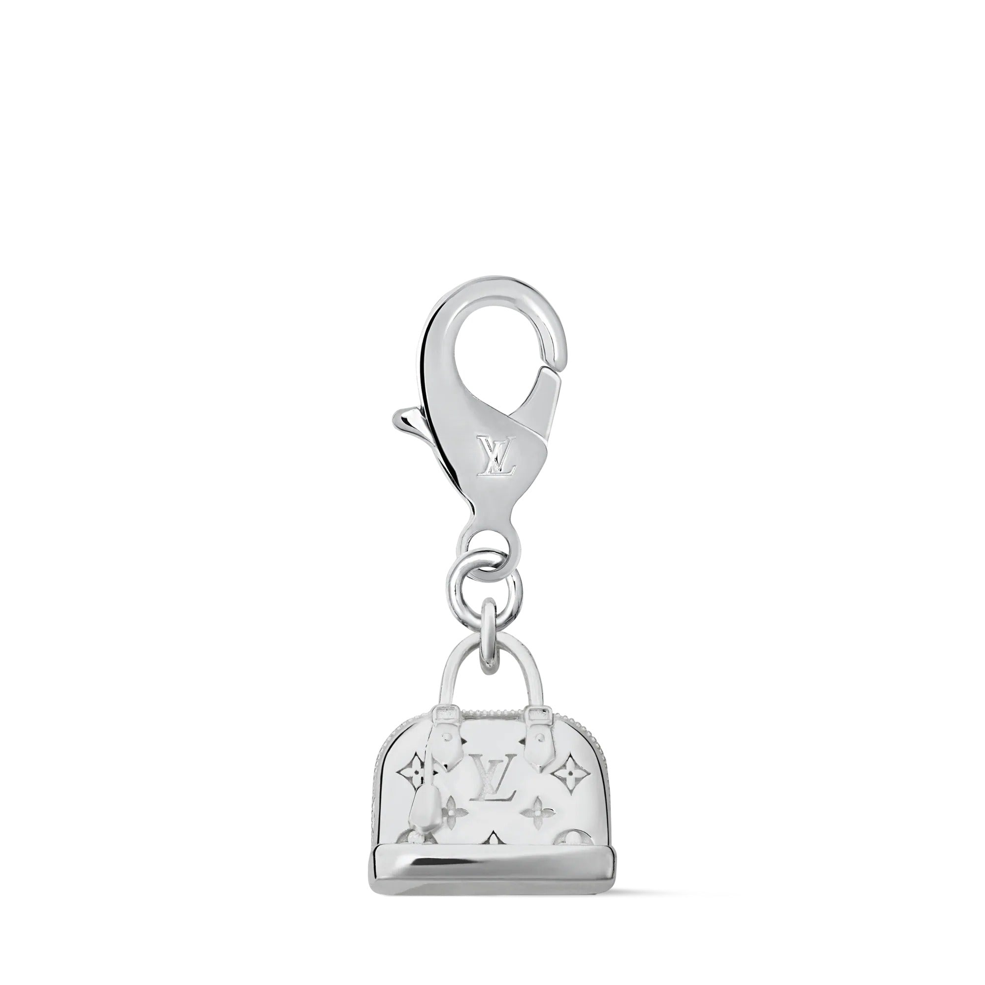 Alma Silver LV Charm