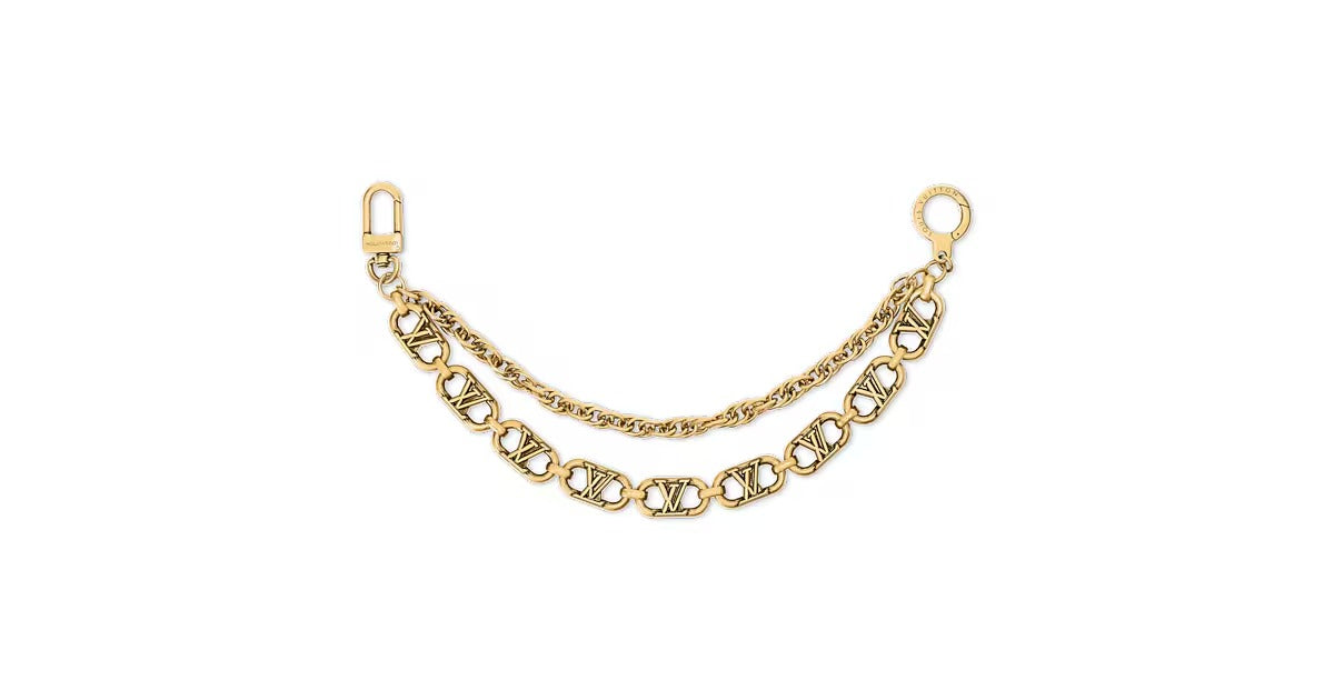 LV Flower Links Chain Belt