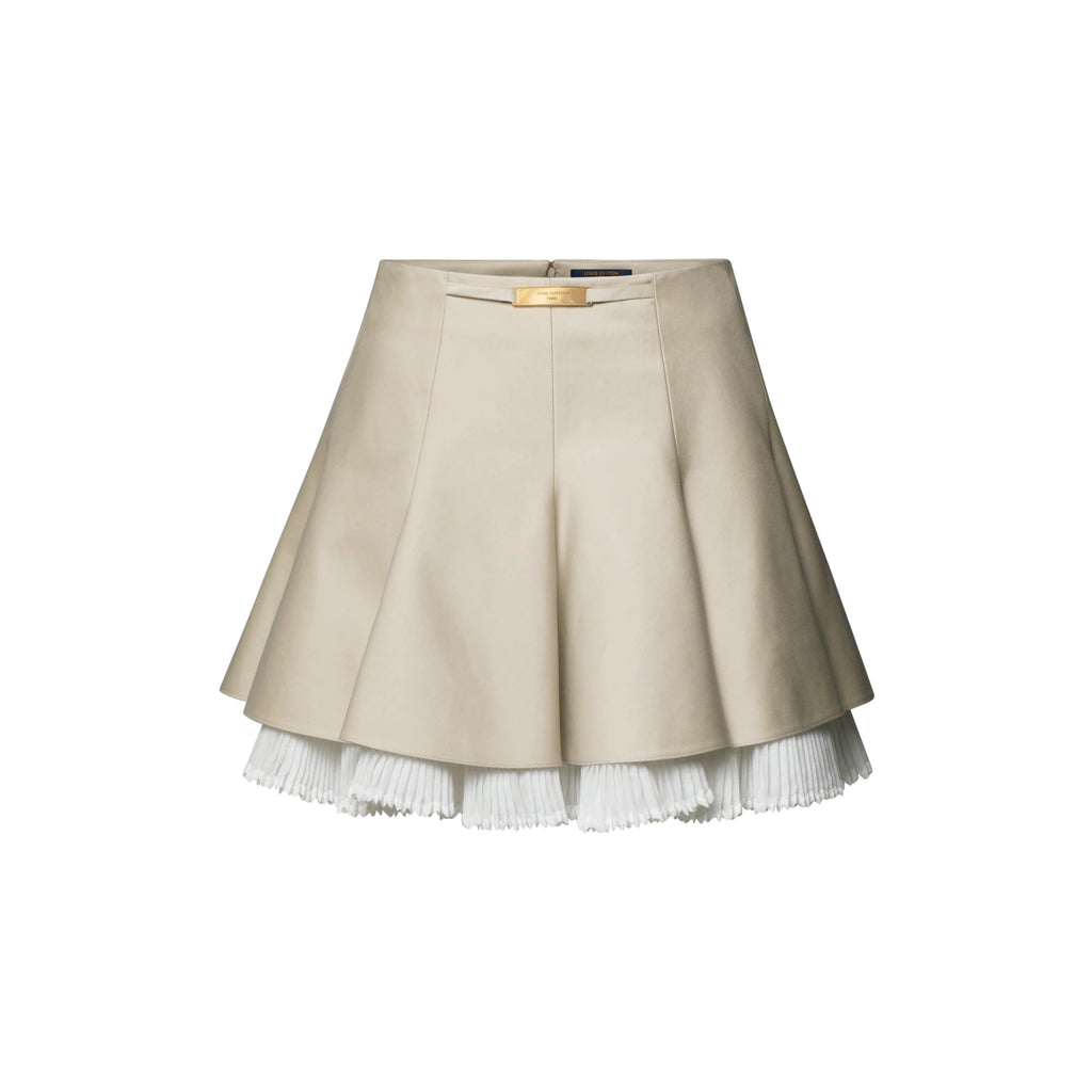 Ruffle Trim Mini Skirt