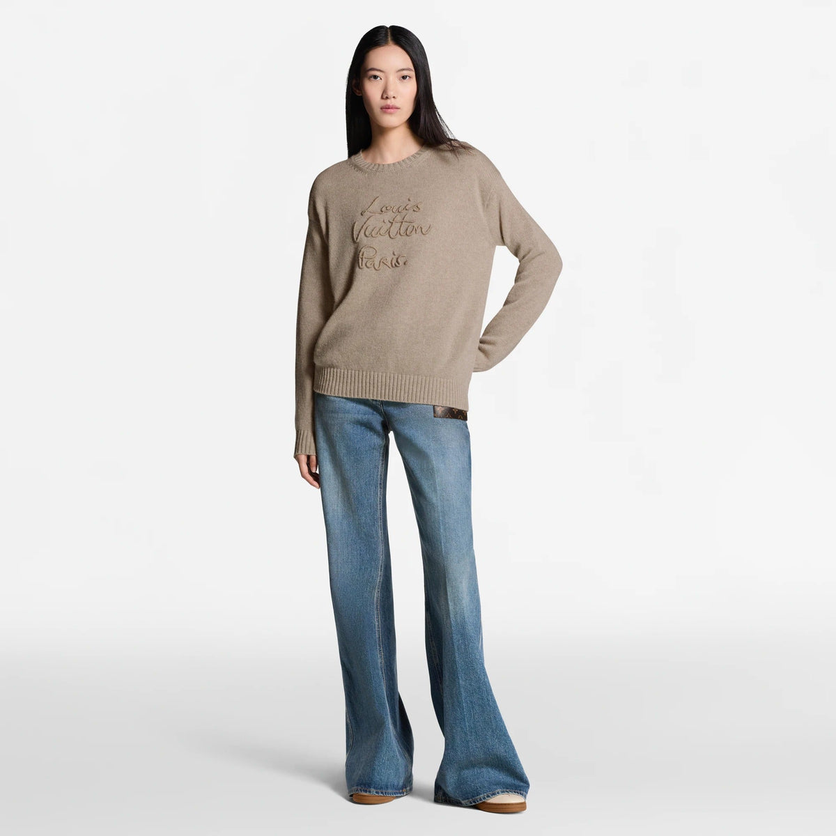 Cursive Signature Pullover