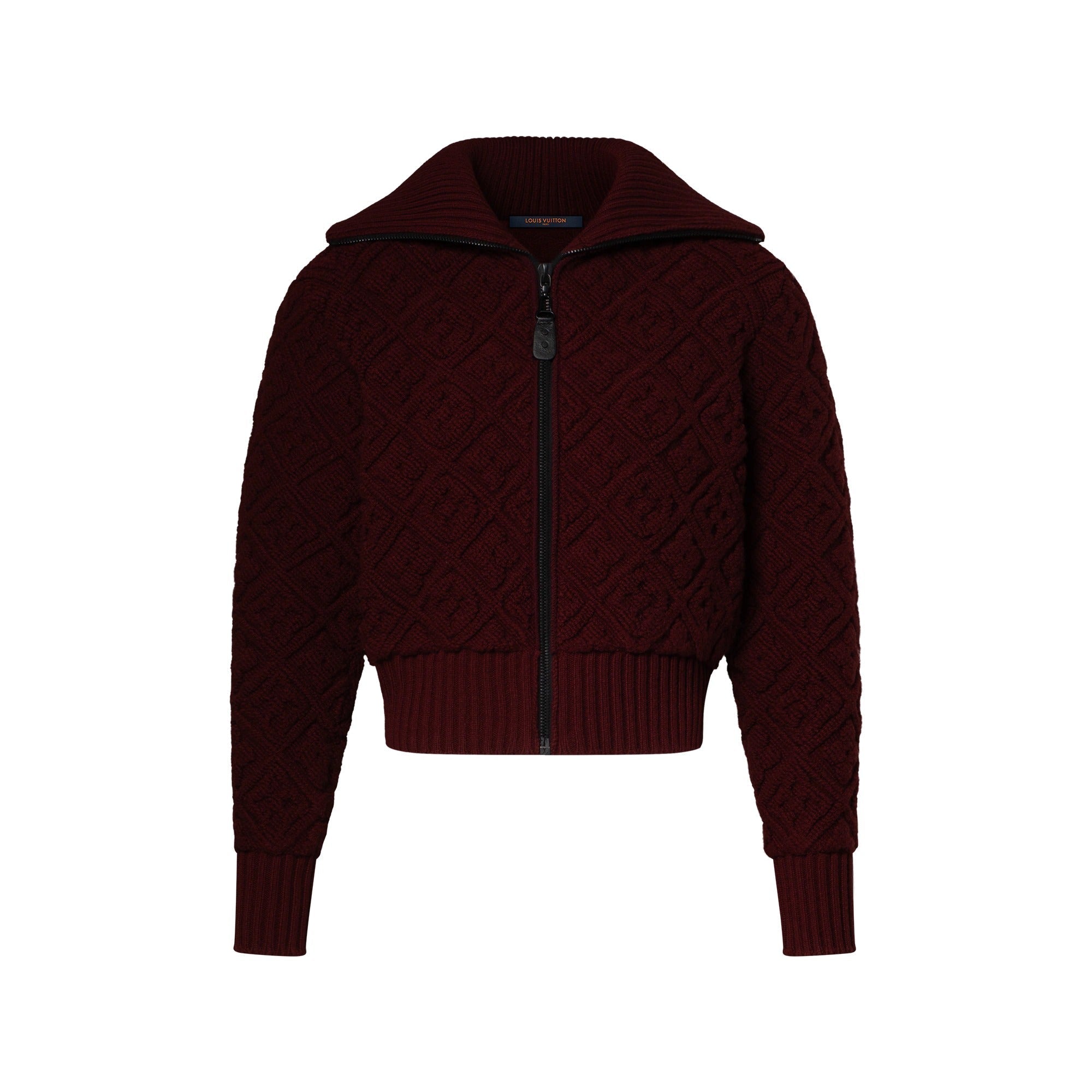 Monogram Flower Toweling Zip-Up Jacket