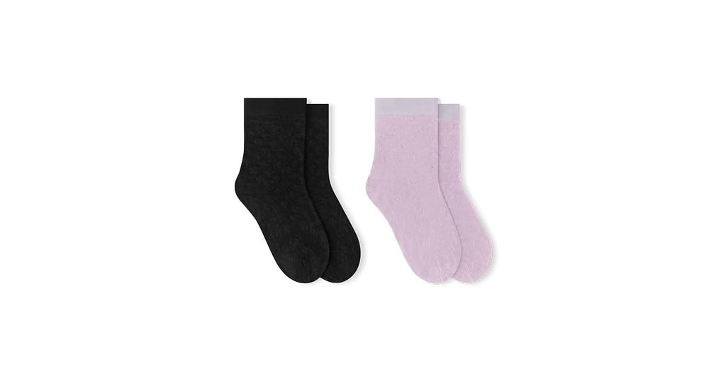 Monogram All Over Set Of Socks