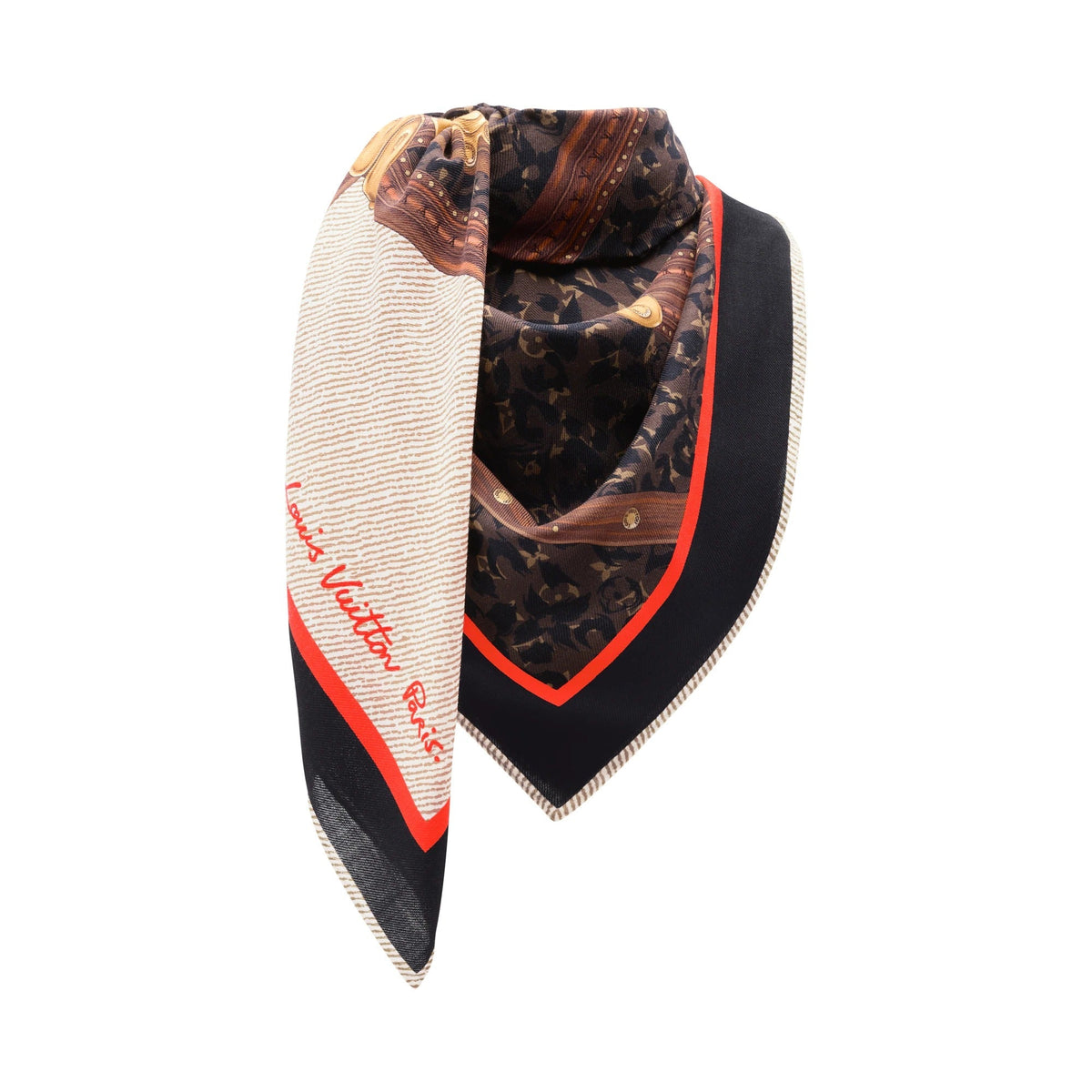 LV Safari Trunk Shawl
