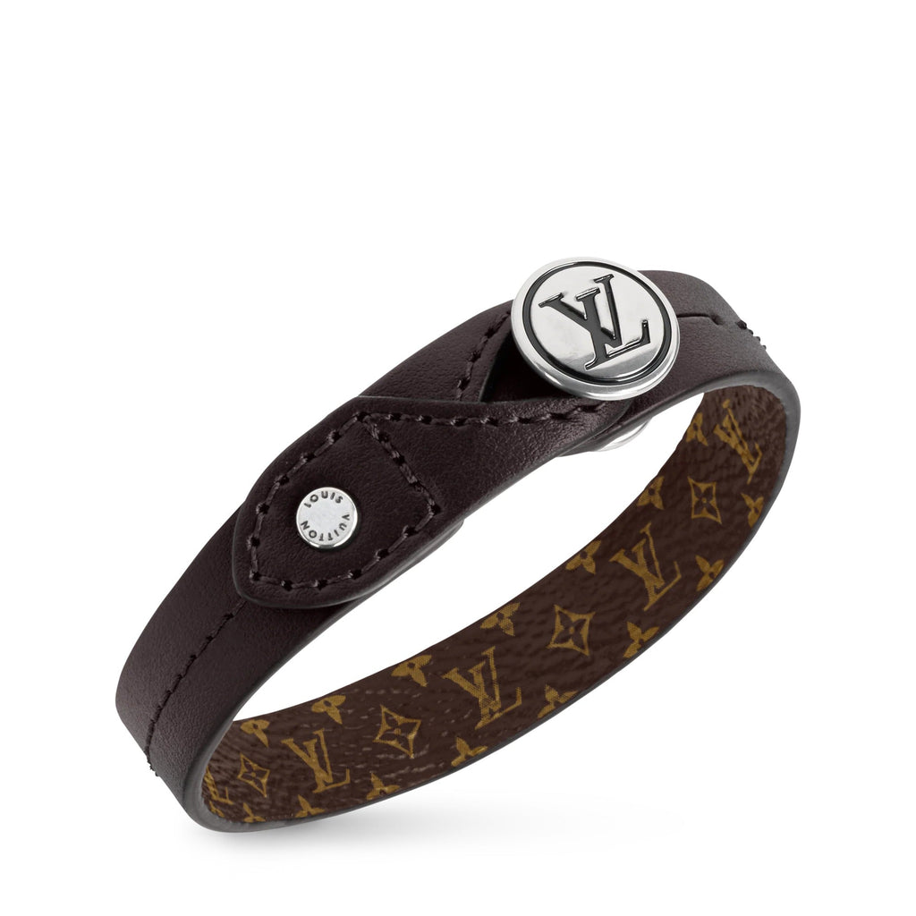 LV Studs Leather Bracelet