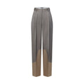 Color-Blocked Tailored Pants