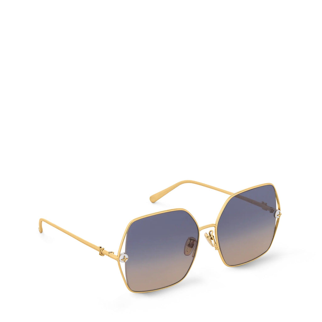 Pearl Twirl Square Sunglasses