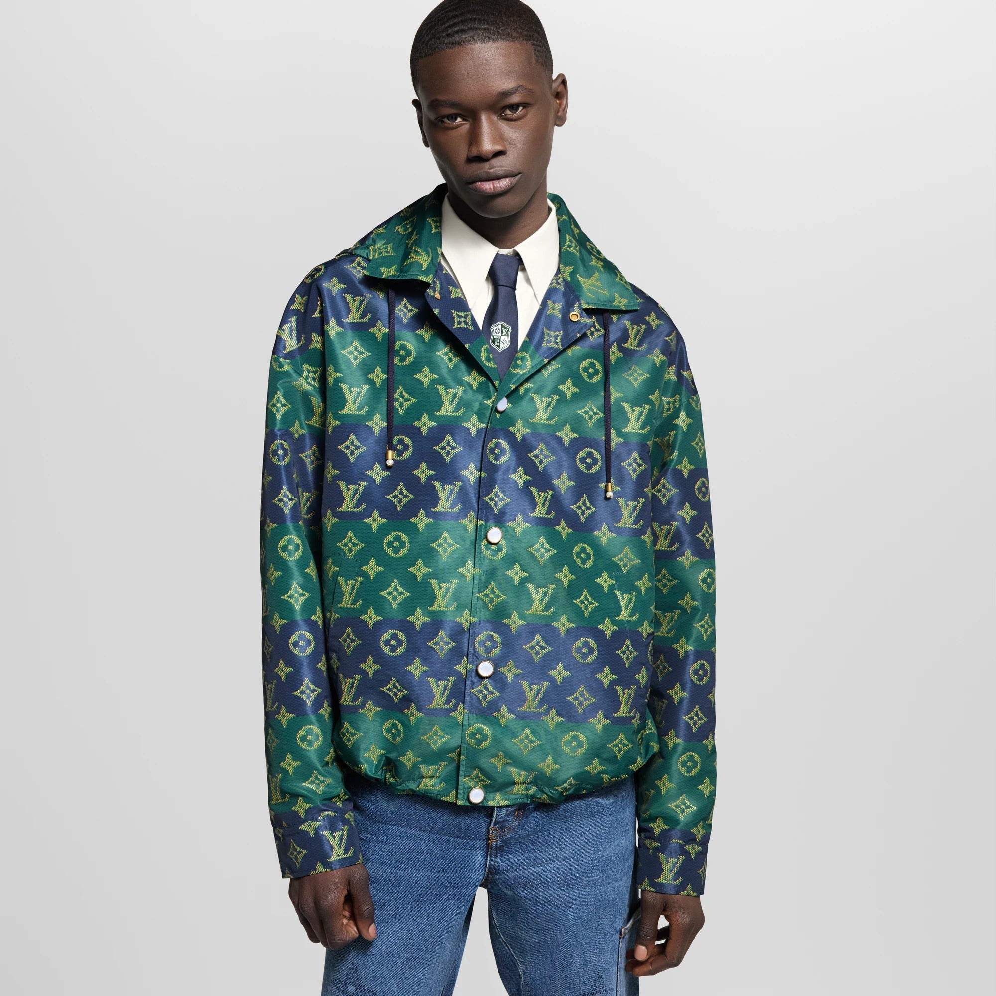 Monogram Printed Coach Jacket