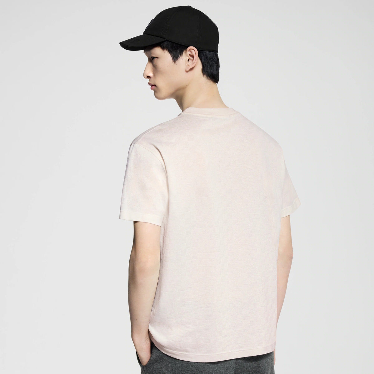 Damier Cotton Pique T-Shirt