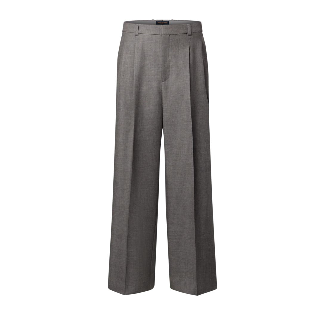 Double-Pleated Pants