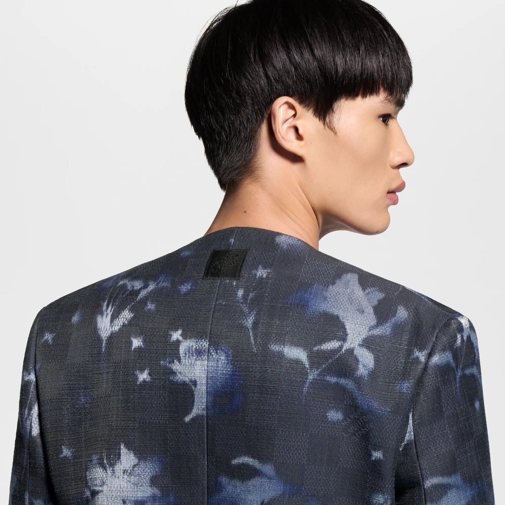 Embellished Collarless Jacket