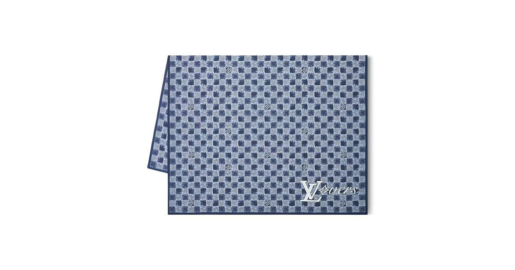 Splash Damier Stole